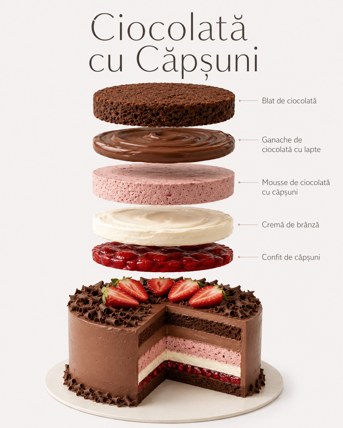 Ciocolată cu Căpșuni
