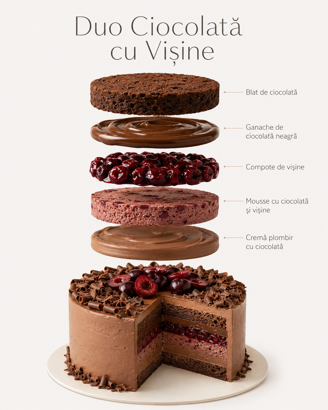 Duo Ciocolată cu Vișine